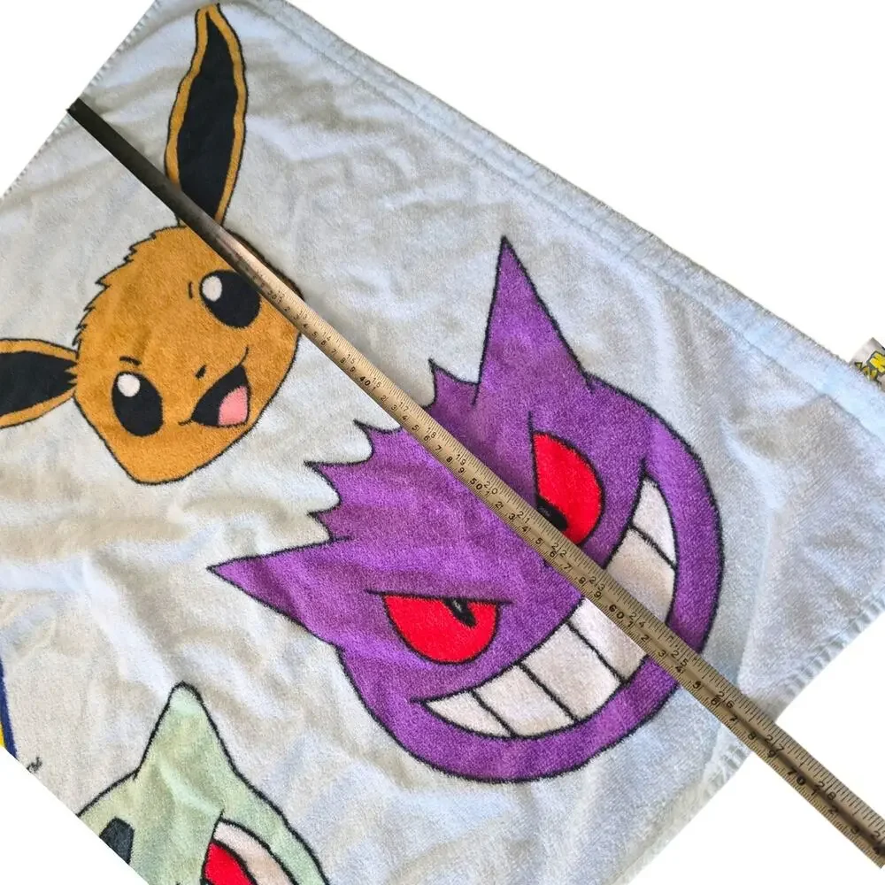 POKEMON Beach Bath Towel 52x27 Genuine Product Y2K